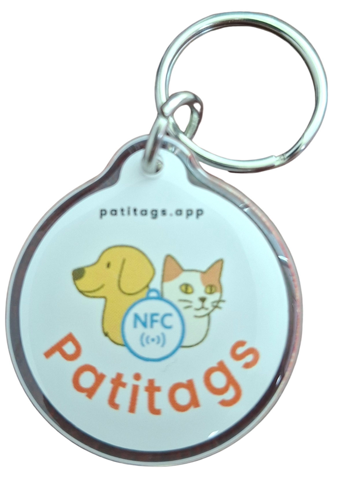 Placa Inteligente Patitags - Vista Frontal