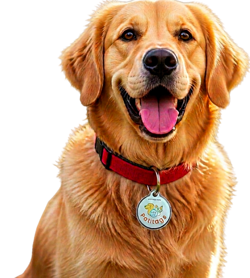 Mascota con Placa Inteligente Patitags